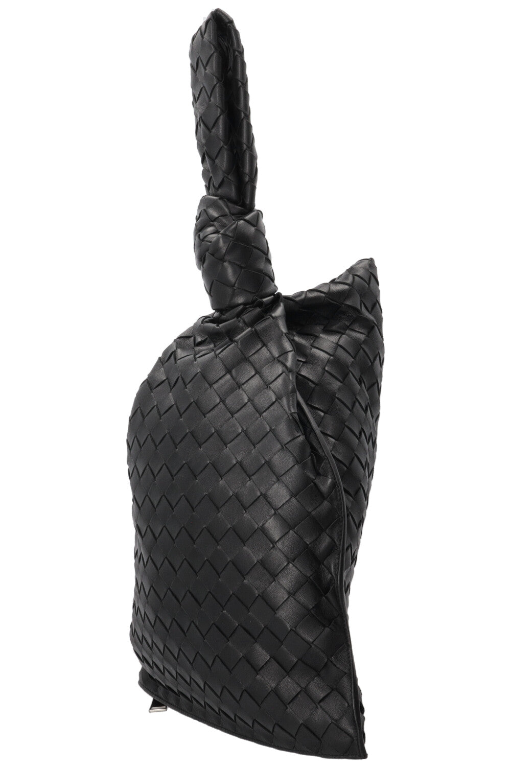 BOTTEGA VENETA Sac à main Twist moyen en Nappa noir