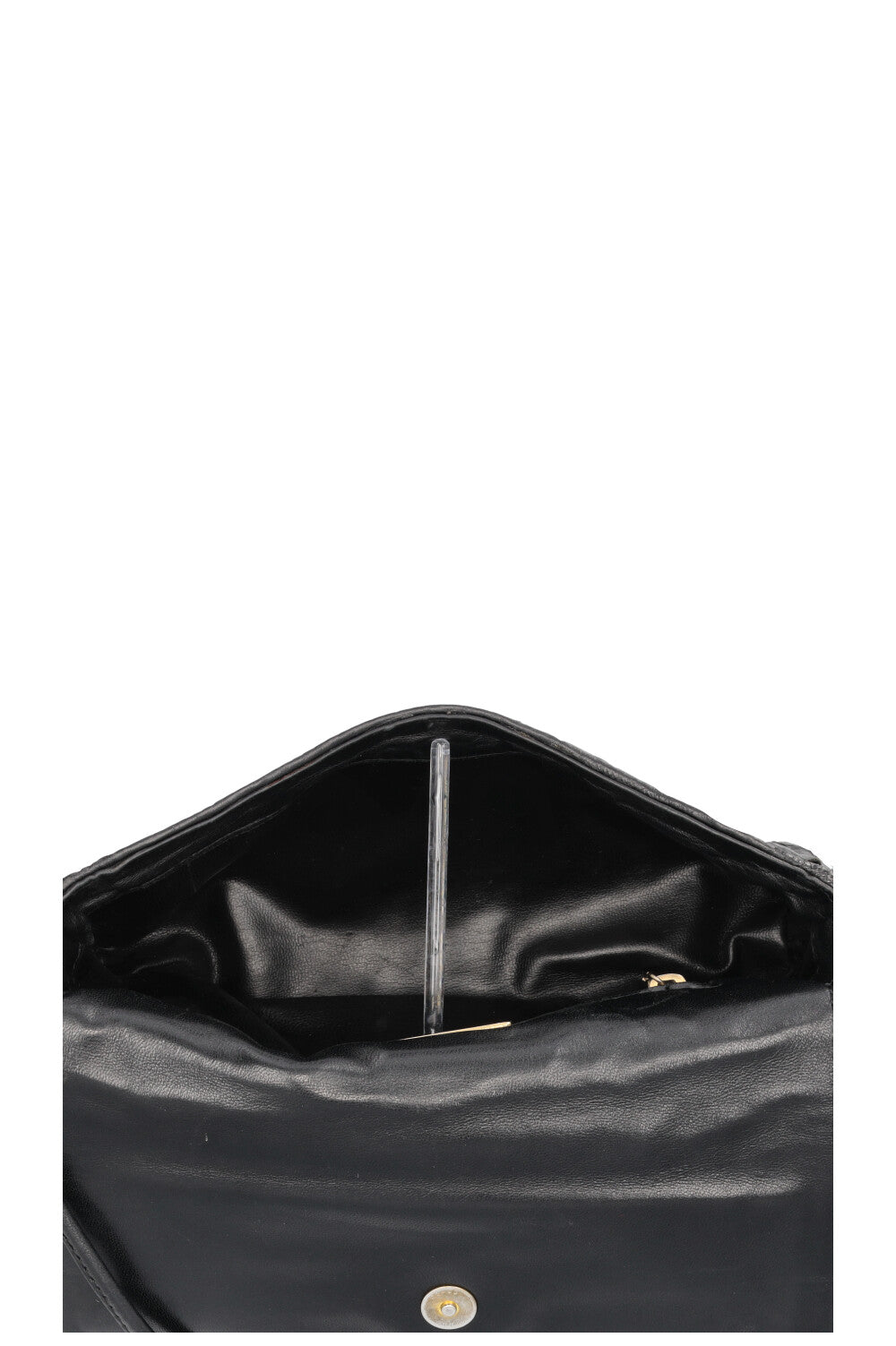BOTTEGA VENETA Vintage Giorno Bag Intrecciato Leather Black