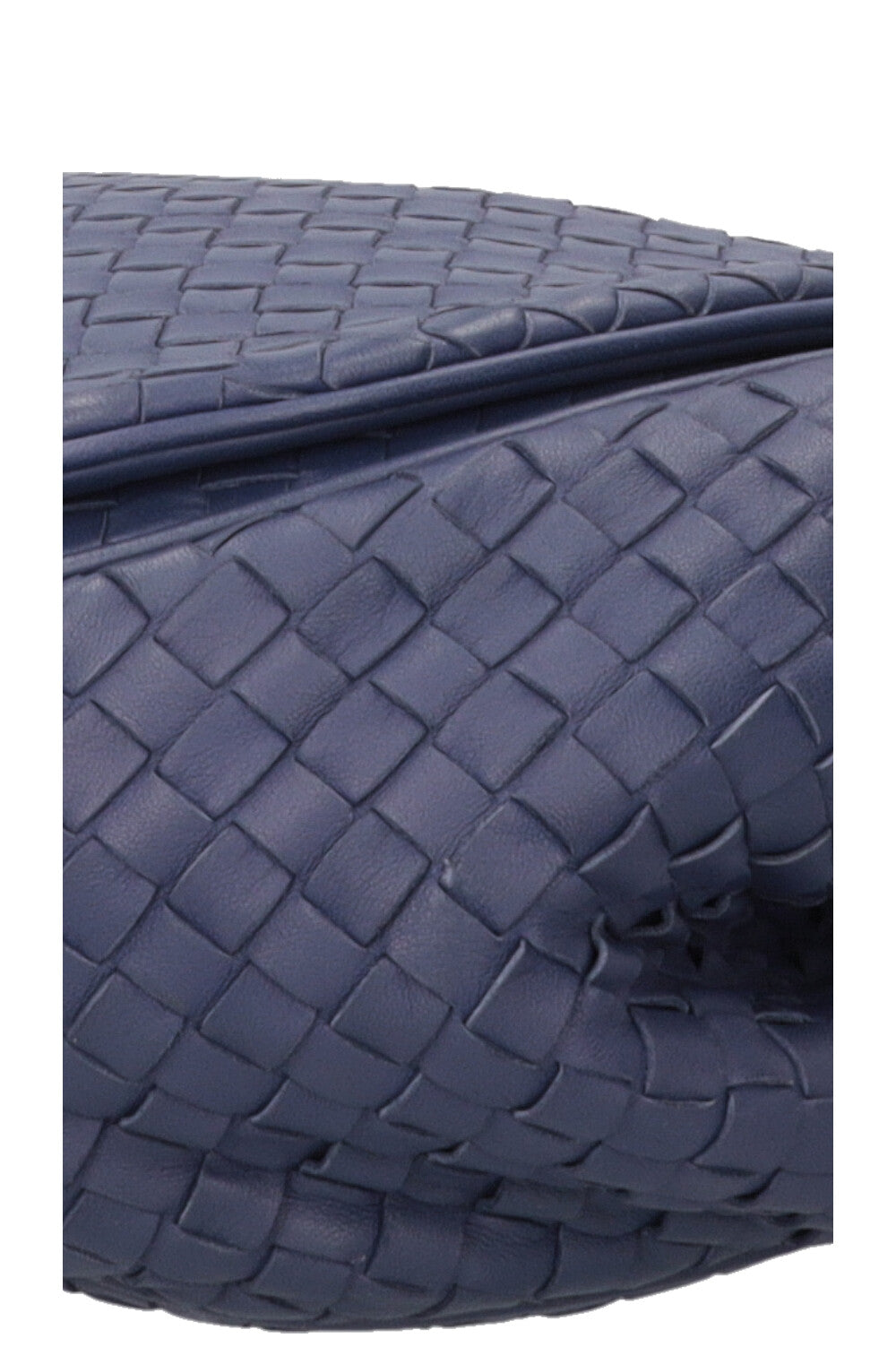 BOTTEGA VENETA Sac bandoulière vintage Intrecciato bleu
