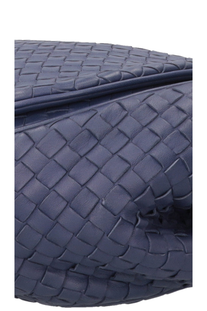 BOTTEGA VENETA Sac bandoulière vintage Intrecciato bleu