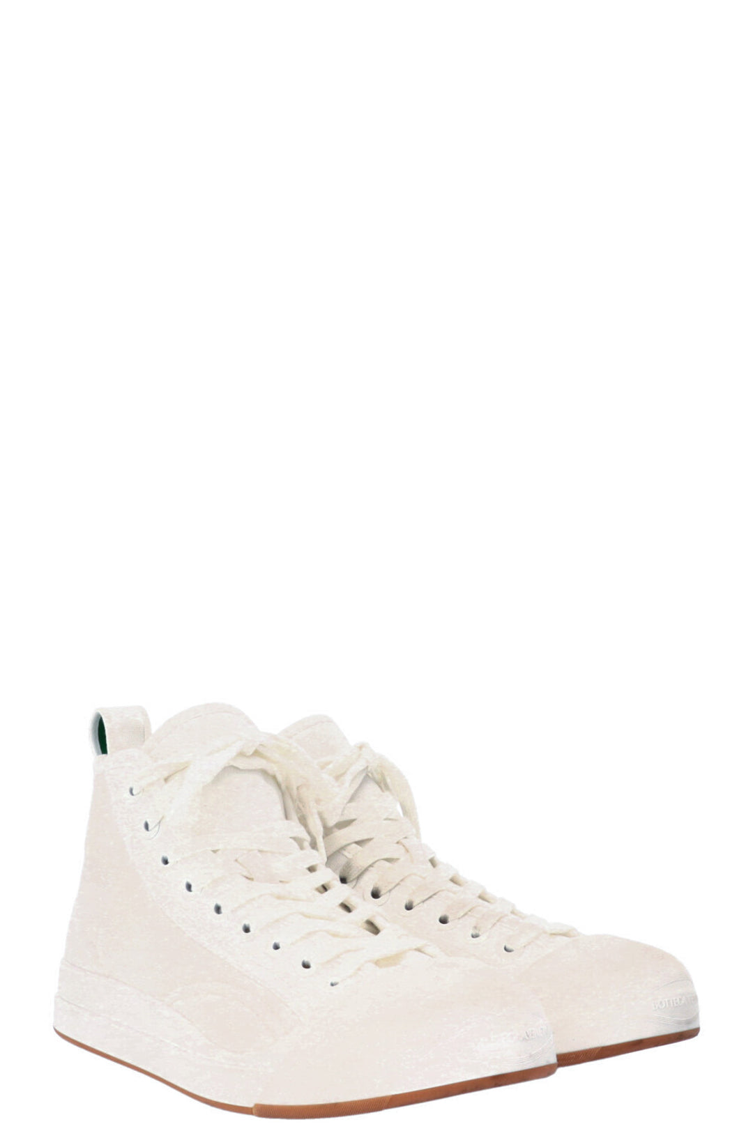 BOTTEGA VENETA Vulcan High Top Sneaker Canvas White