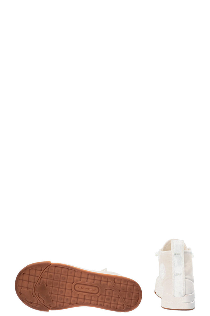 BOTTEGA VENETA Vulcan High Top Sneaker Canvas White