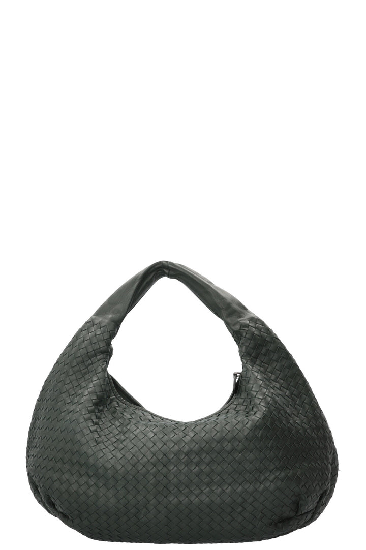 BOTTEGA VENETA Intrecciato Hobo Bag Leather Forest Green