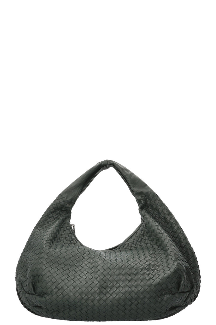 BOTTEGA VENETA Intrecciato Hobo Bag Leather Forest Green