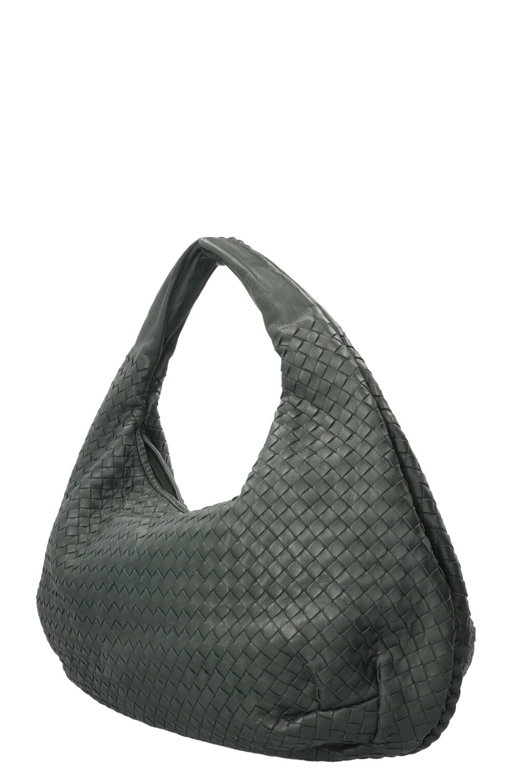 BOTTEGA VENETA Intrecciato Hobo Bag Leather Forest Green