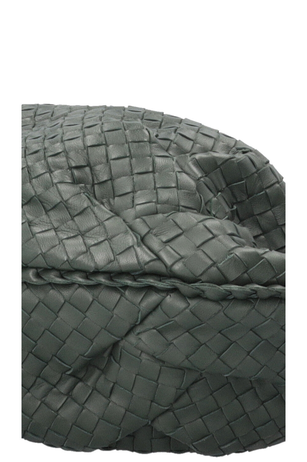 BOTTEGA VENETA Intrecciato Hobo Bag Leather Forest Green