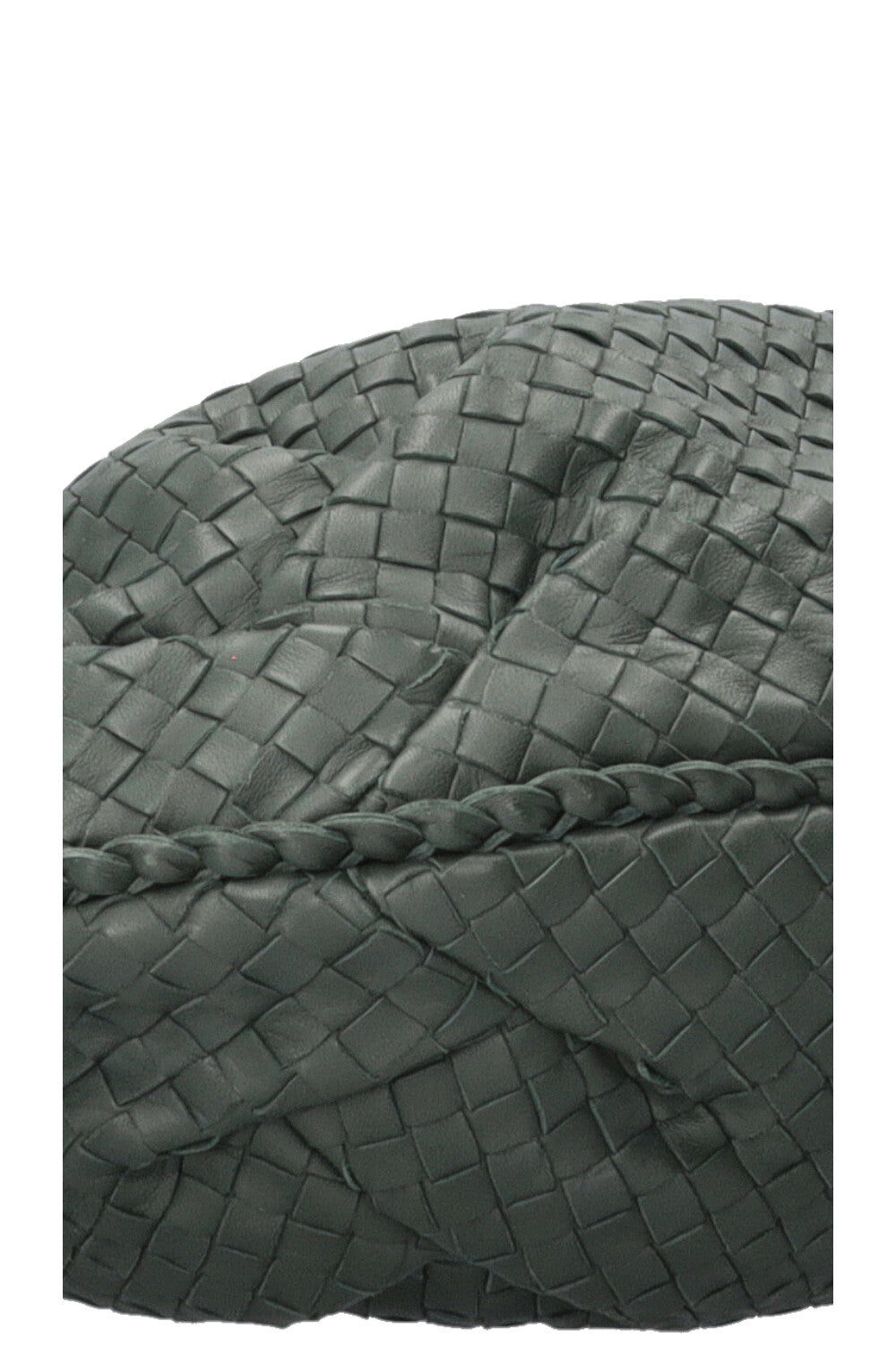BOTTEGA VENETA Intrecciato Hobo Bag Leather Forest Green