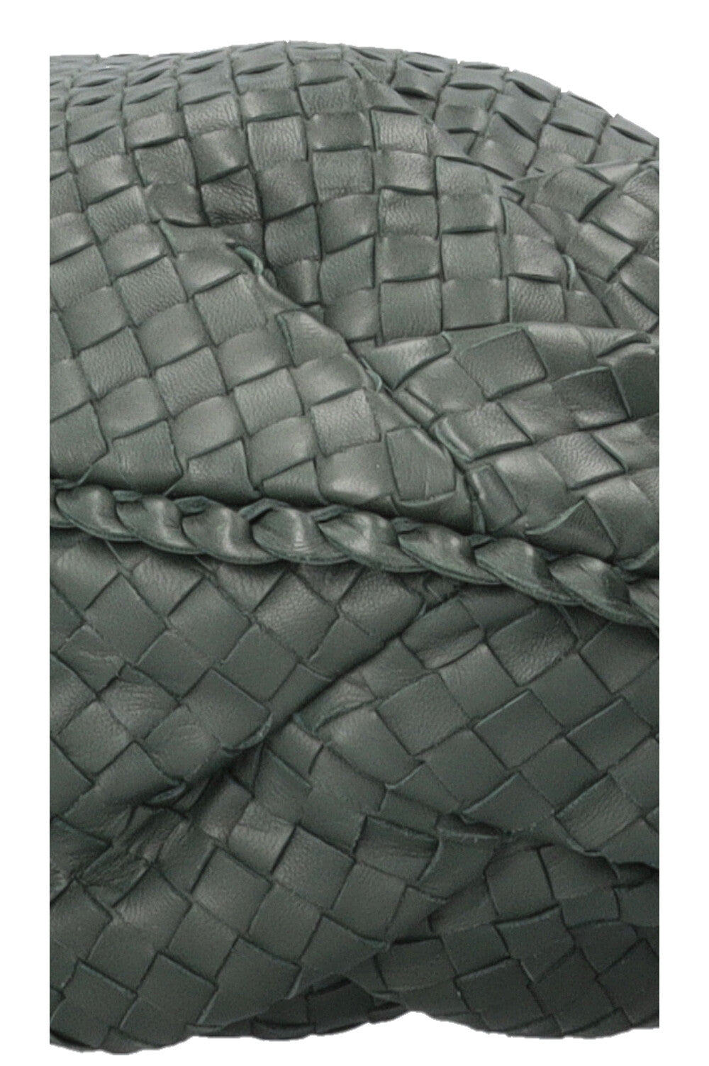 BOTTEGA VENETA Intrecciato Hobo Bag Leather Forest Green