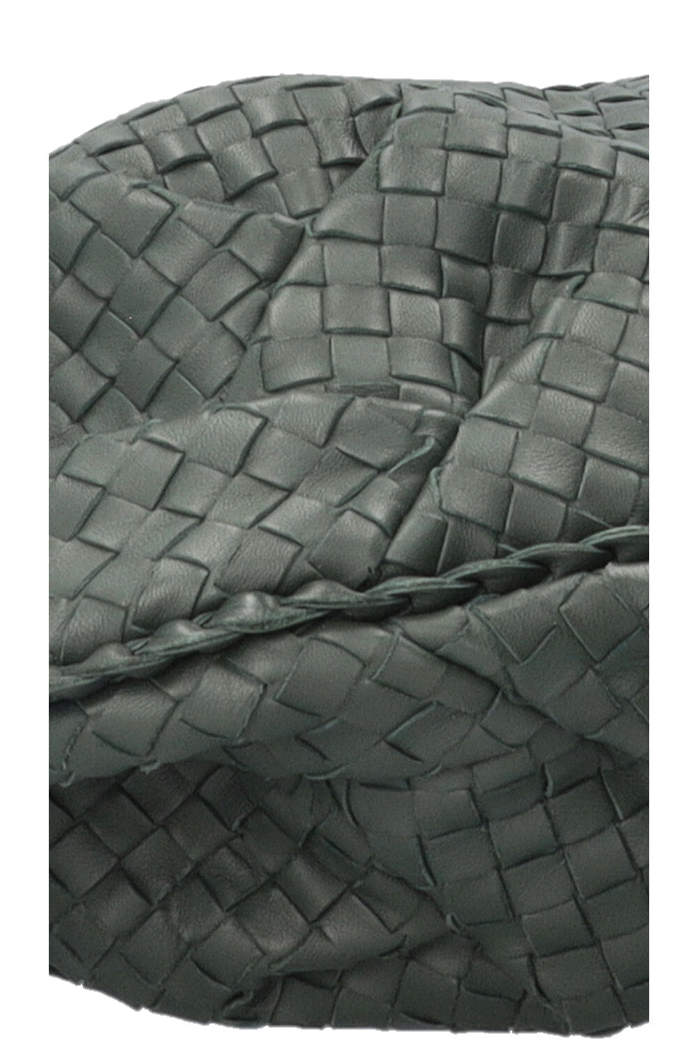 BOTTEGA VENETA Intrecciato Hobo Bag Leather Forest Green