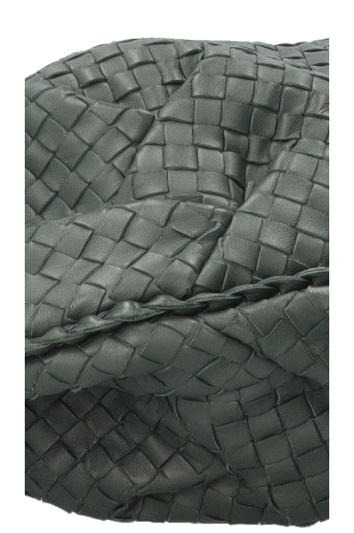 BOTTEGA VENETA Intrecciato Hobo Bag Leather Forest Green