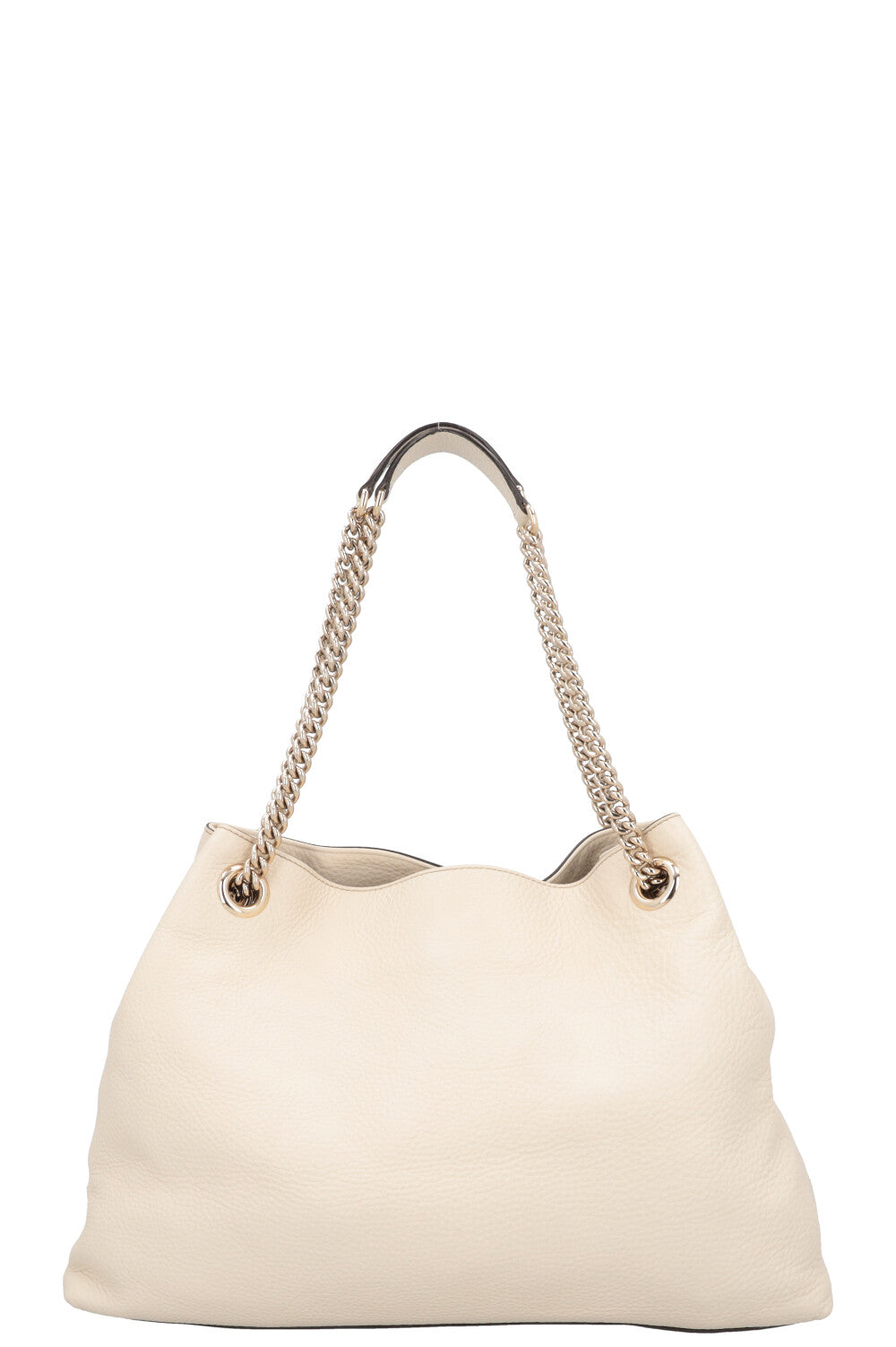GUCCI Interlocking Soho Shoulder Bag Ivory