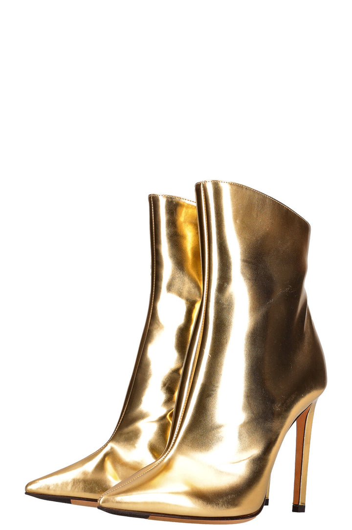 JIMMY CHOO Hurley 100 Boots Gold