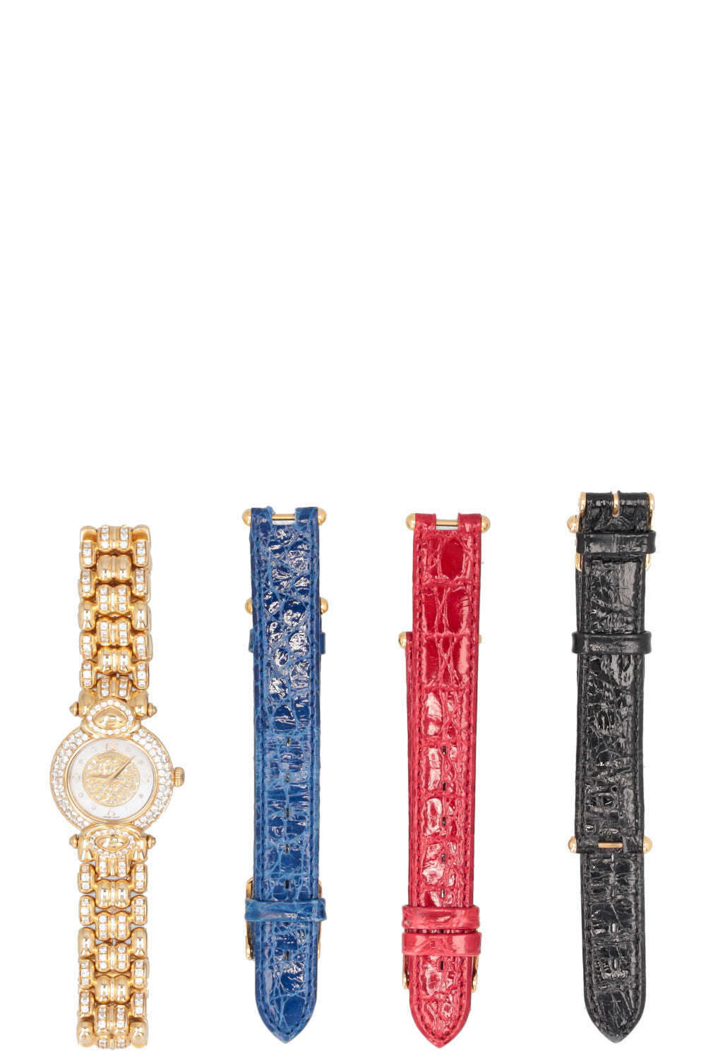 BUCHERER Paradiso Mini Quartz Or Jaune 18 carats Diamants