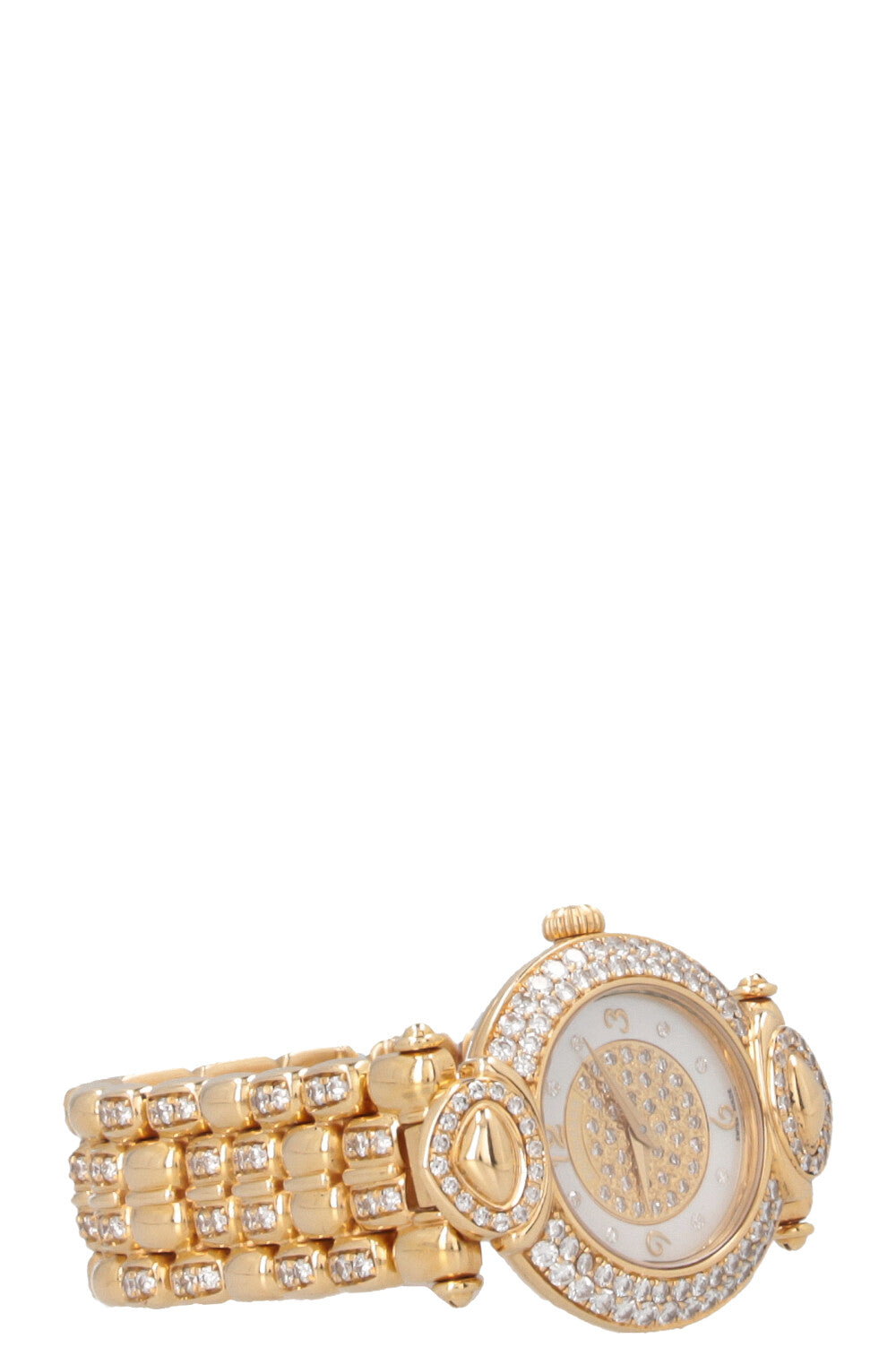 BUCHERER Paradiso Mini Quartz Or Jaune 18 carats Diamants