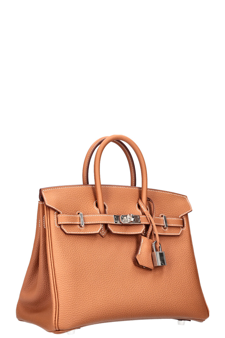 HERMÈS Birkin 25 Togo Gold