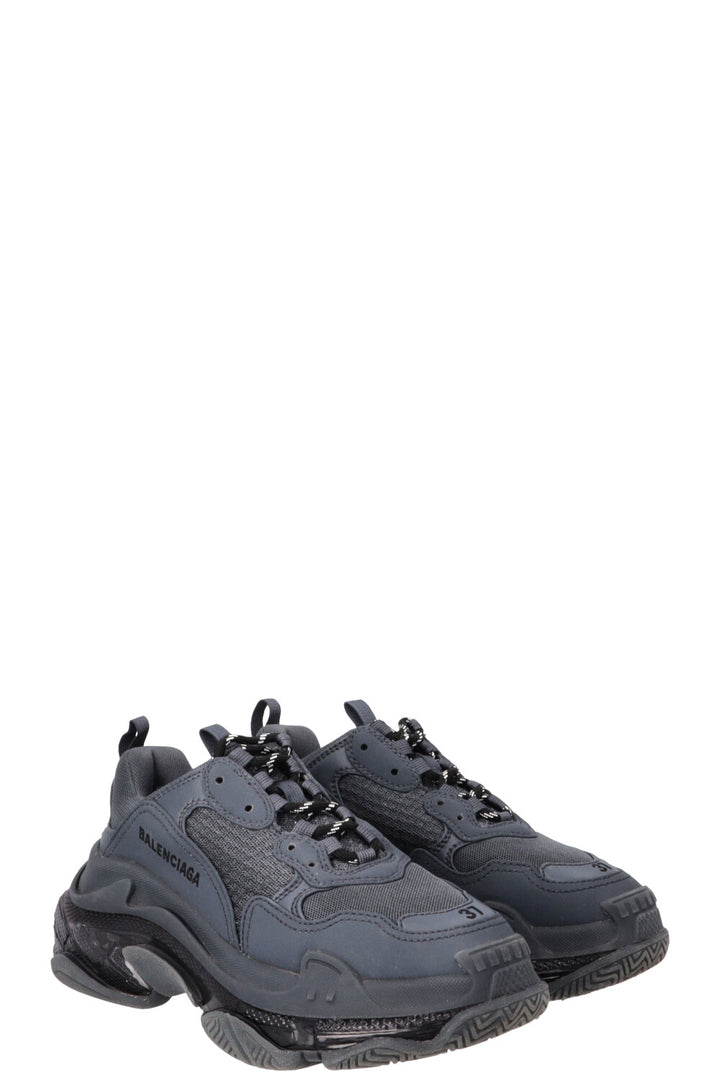 BALENCIAGA Triple S Sneakers Dark Blue