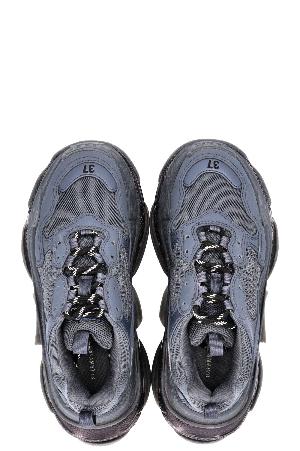 BALENCIAGA Triple S Sneakers Dark Blue