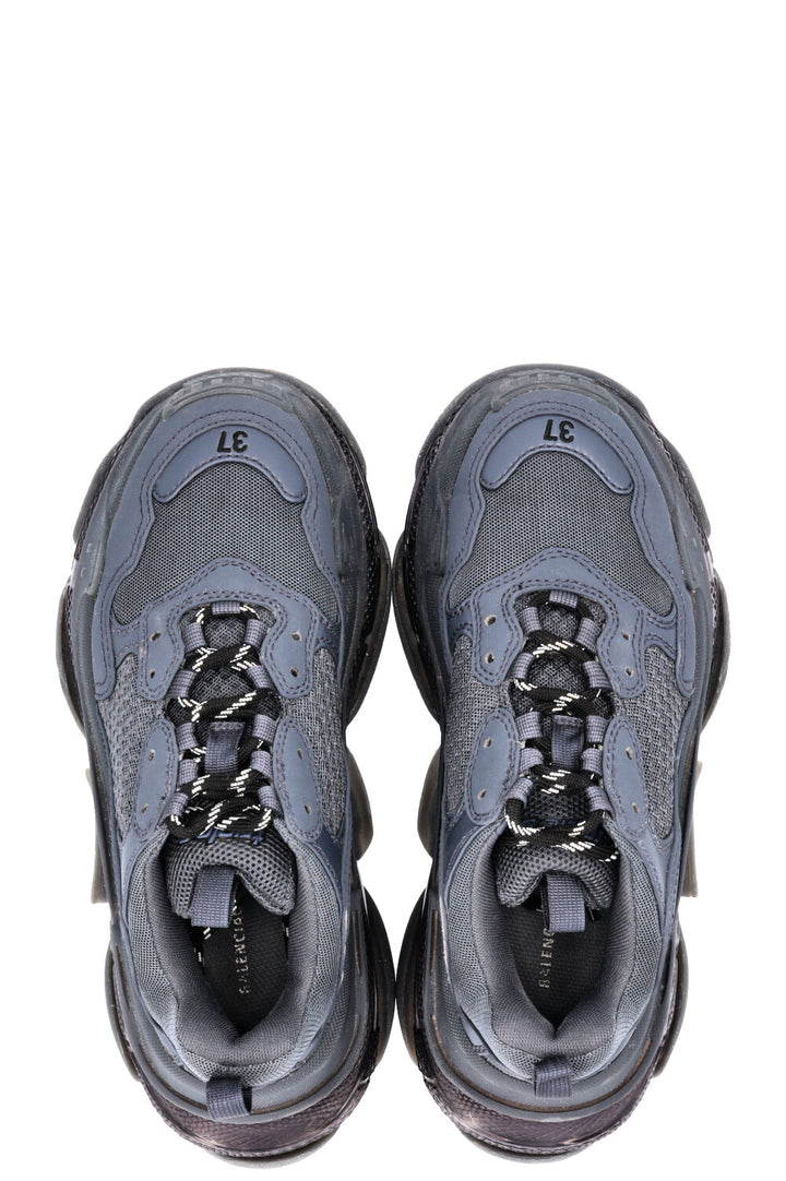 BALENCIAGA Triple S Sneakers Dark Blue