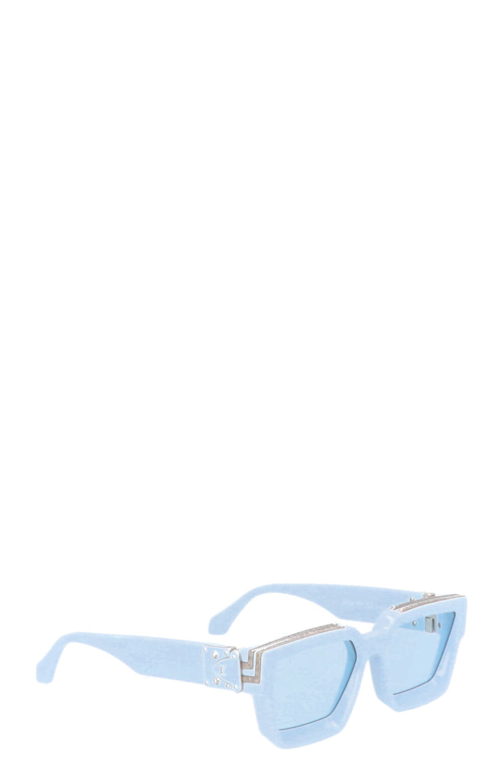 LOUIS VUITTON 1.1 Millionaires Z1327W Sunglasses Light Blue