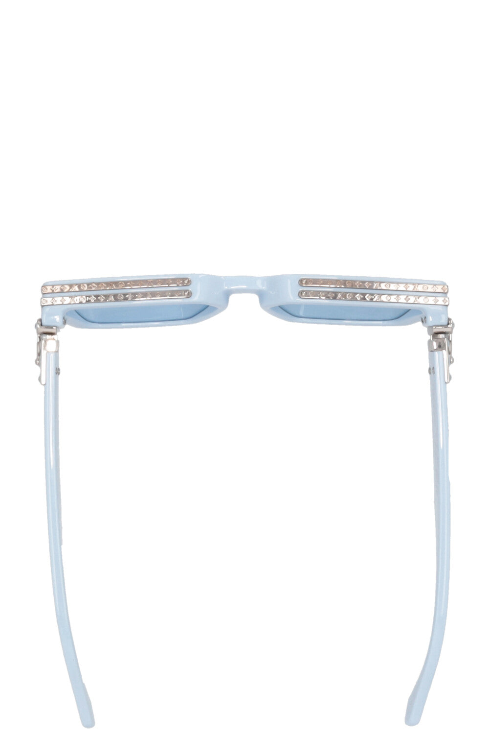 LOUIS VUITTON 1.1 Millionaires Z1327W Sunglasses Light Blue