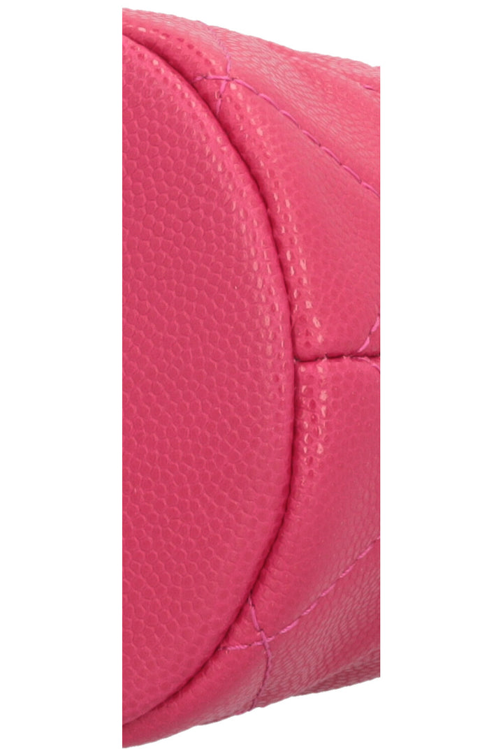 CHANEL Mini Bucket Drawstring Bag Pink