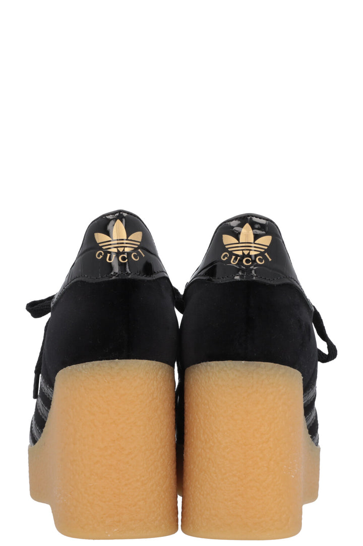 GUCCI X ADIDAS Gazelle Platform Sneakers Black