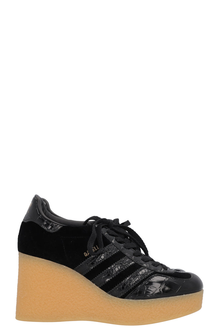 GUCCI X ADIDAS Gazelle Platform Sneakers Black