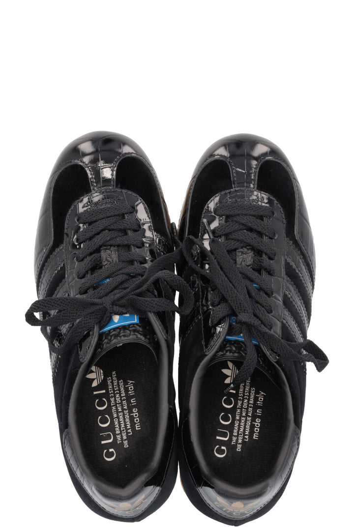 GUCCI X ADIDAS Gazelle Platform Sneakers Black