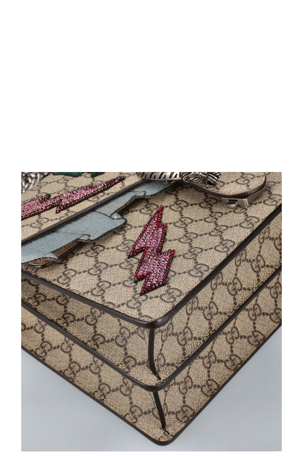 GUCCI Dionysus Supreme Canvas Crossbody Bag