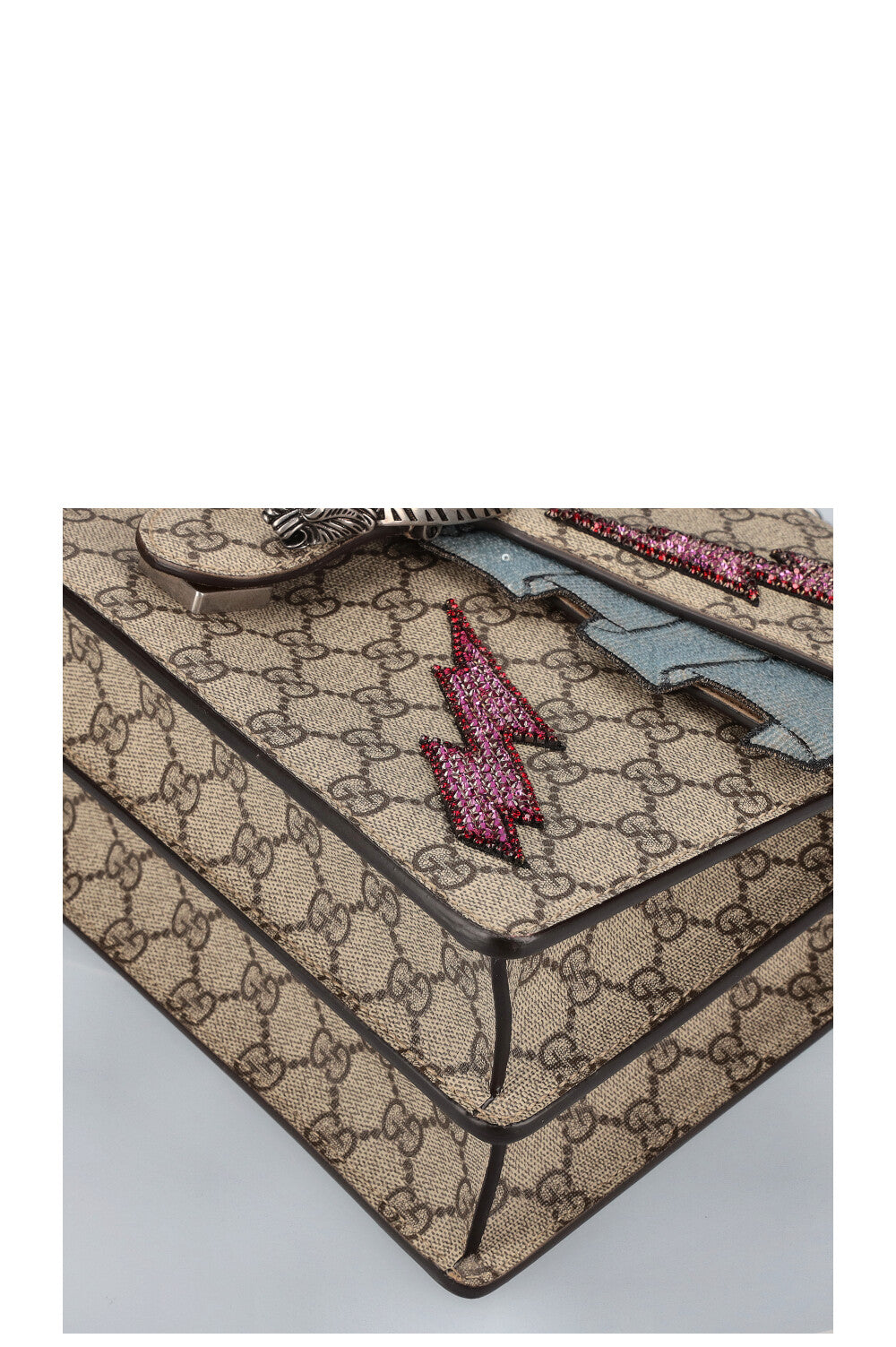 GUCCI Dionysus Supreme Canvas Crossbody Bag