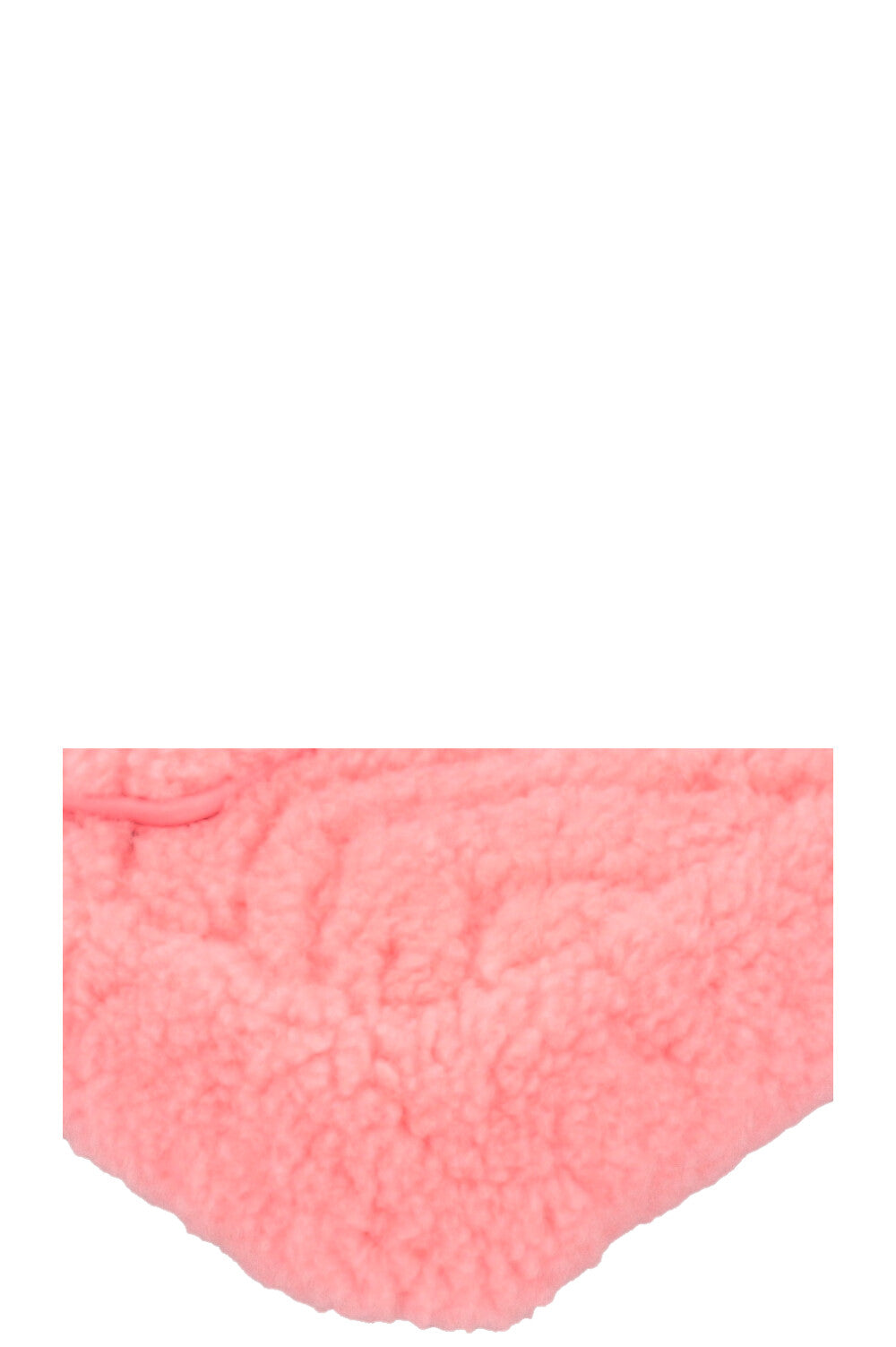 GUCCI Mini Marmont Shearling Crossbody Bag Pink