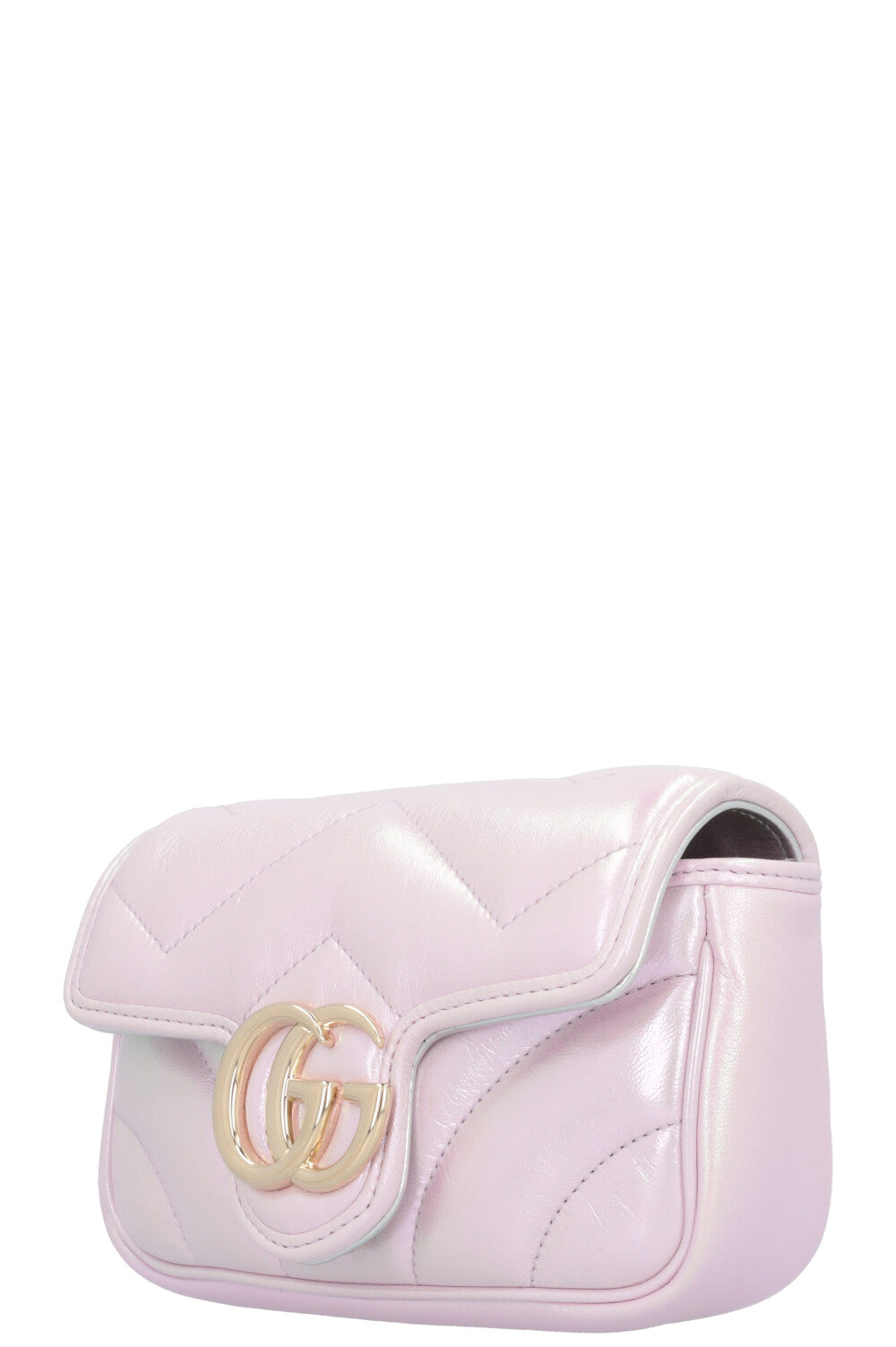 GUCCI Iridescent Mini Marmont Rose