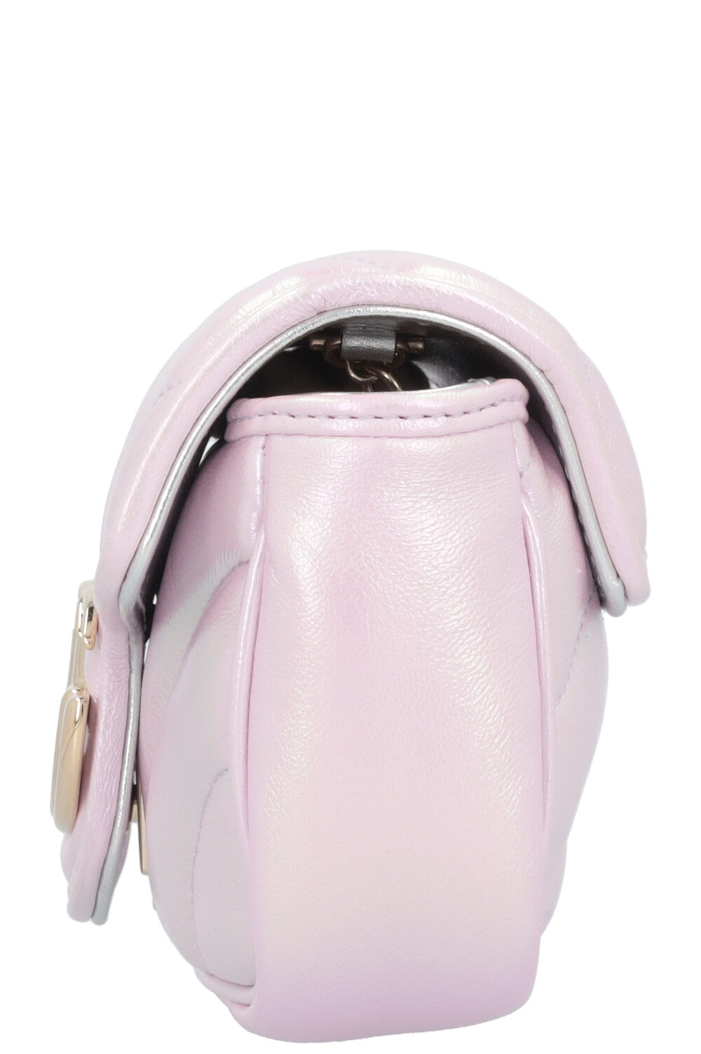 GUCCI Iridescent Mini Marmont Rose