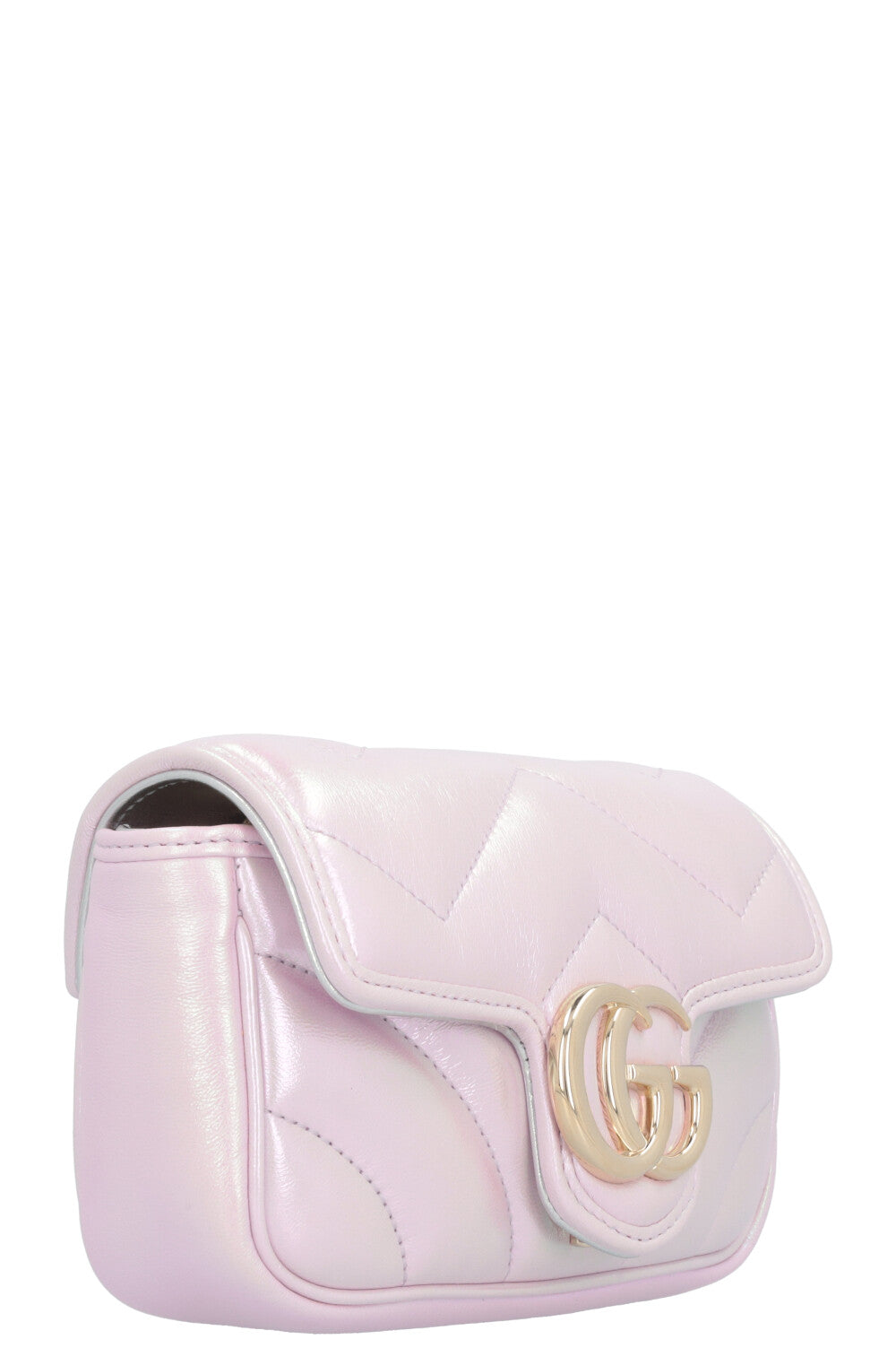 GUCCI Iridescent Mini Marmont Rose