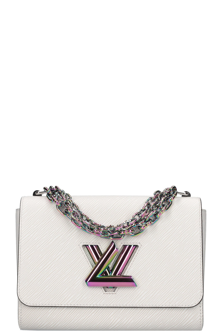 LOUIS VUITTON Twist MM Epi Blanc