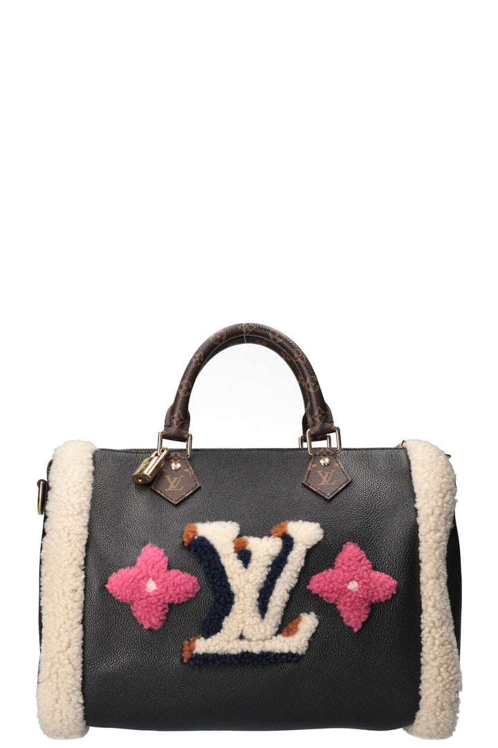 LOUIS VUITTON Speedy 30 BA Teddy C.N.