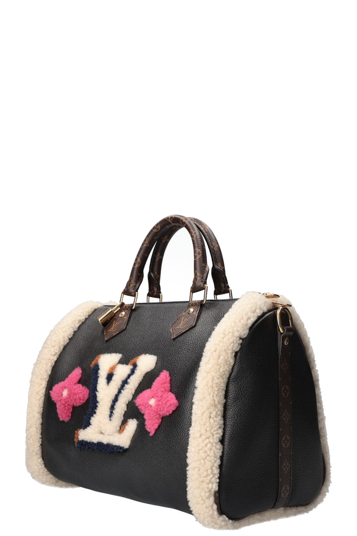 LOUIS VUITTON Speedy 30 BA Teddy C.N.