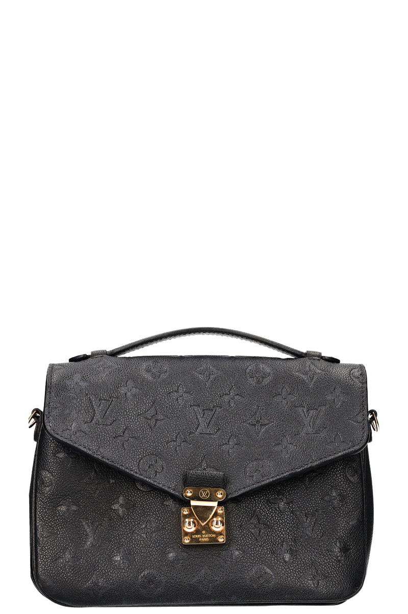 LOUIS VUITTON Pochette Metis Empreinte Black