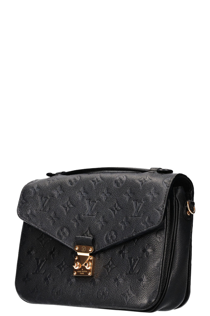LOUIS VUITTON Pochette Metis Empreinte Black