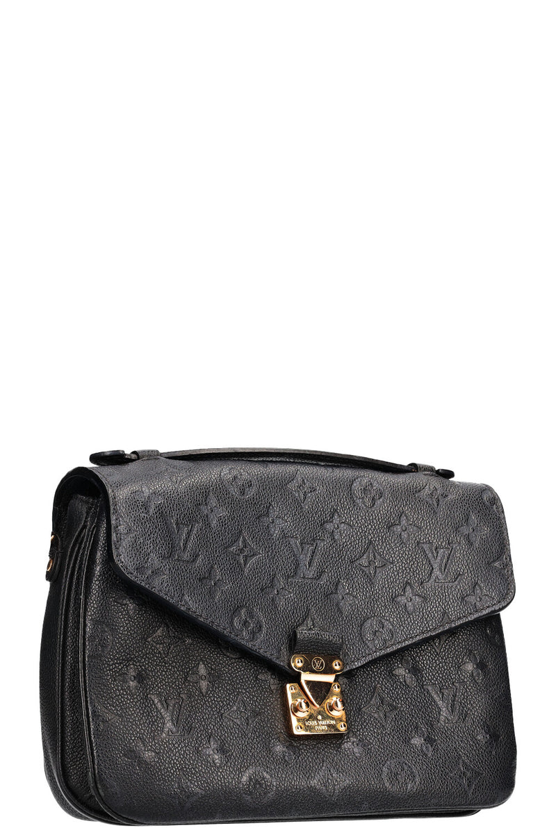 LOUIS VUITTON Pochette Metis Empreinte Black