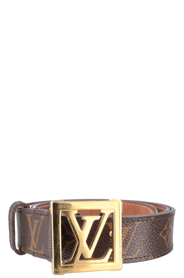 LOUIS VUITTON LV Belt MNG Canvas
