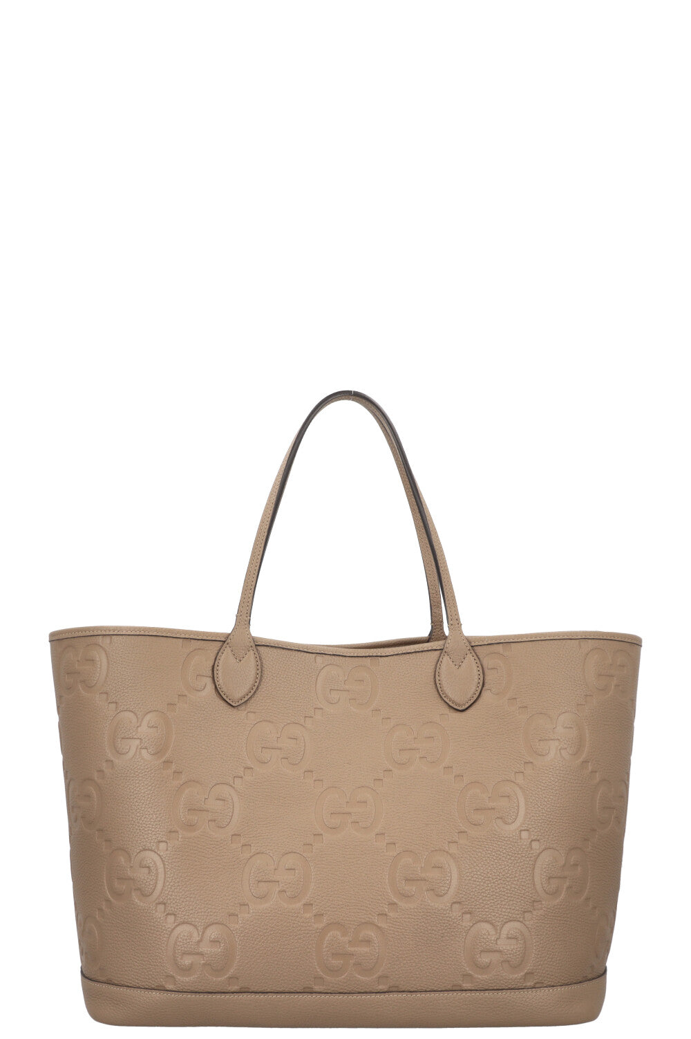 GUCCI Large Ophedia Giant GG Tote Bag Khaki