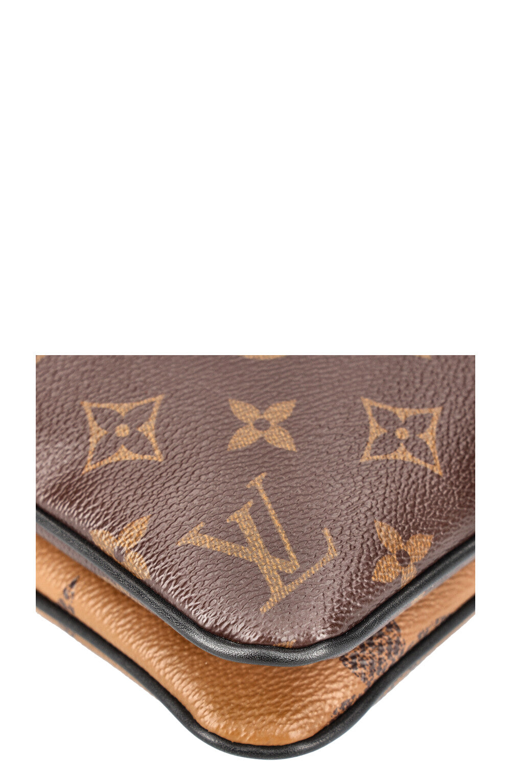 LOUIS VUITTON Giant MNG Double Zip Pochette Bag