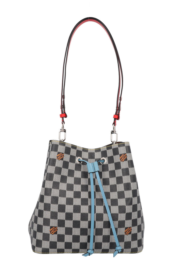 LOUIS VUITTON Neo Noe Bag Damier Black White