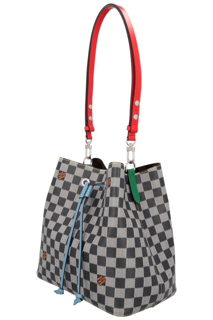 LOUIS VUITTON Neo Noe Bag Damier Black White