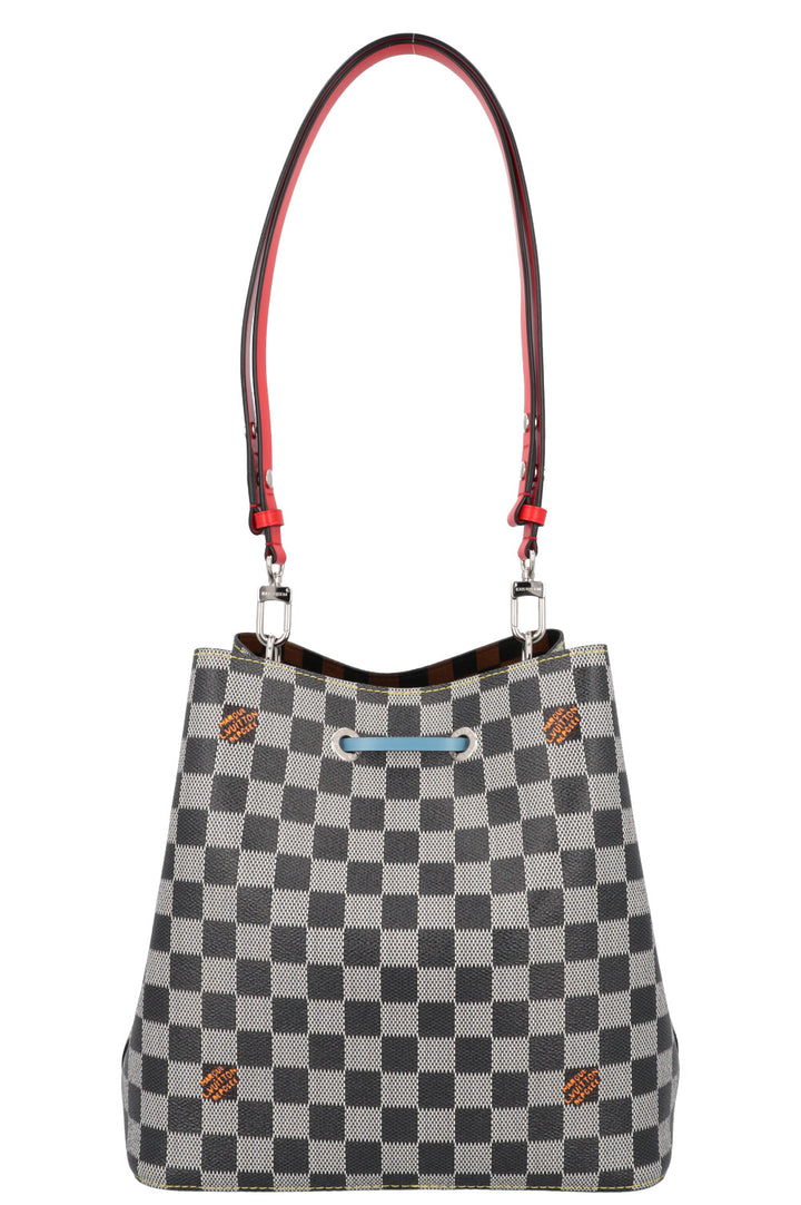 LOUIS VUITTON Neo Noe Bag Damier Black White