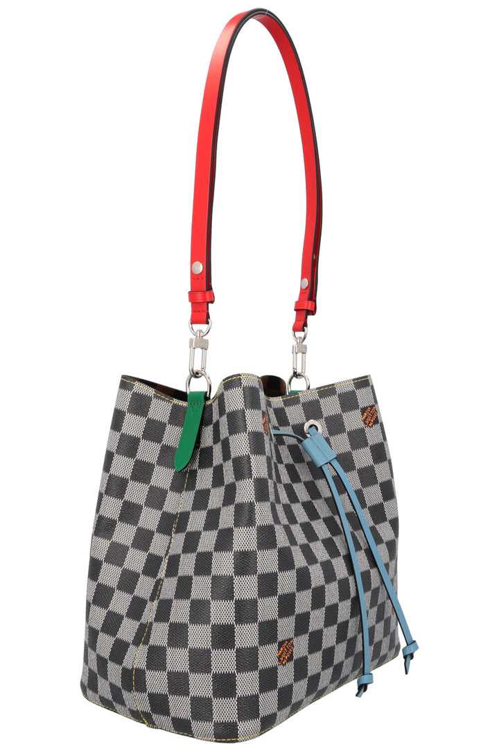 LOUIS VUITTON Neo Noe Bag Damier Black White