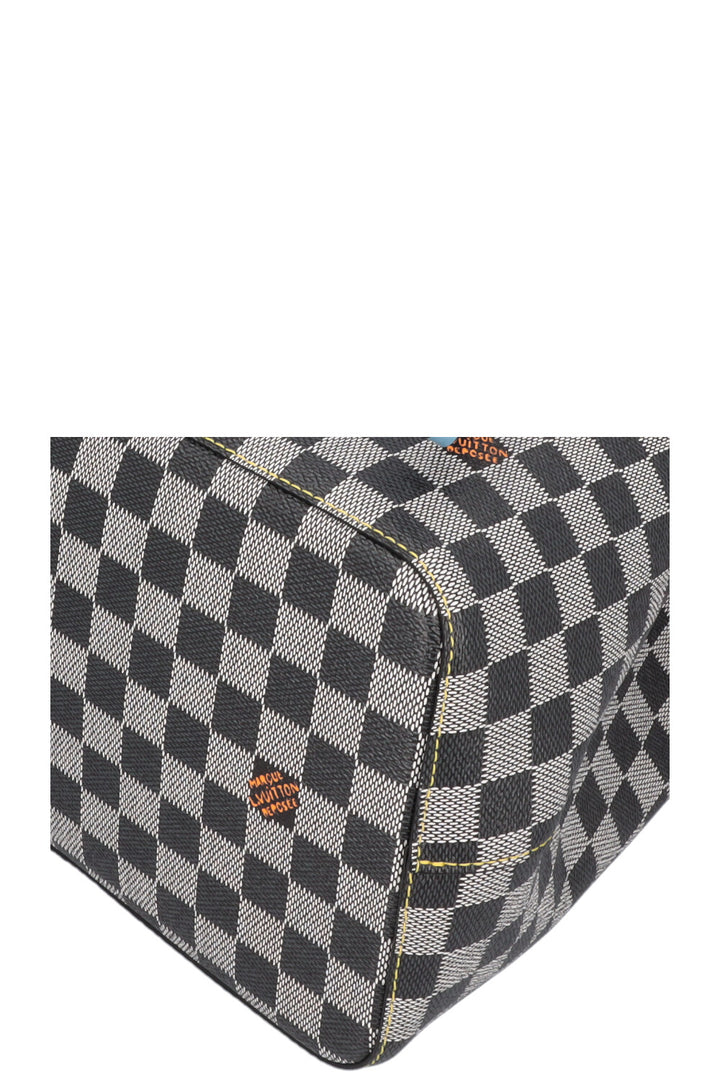 LOUIS VUITTON Neo Noe Bag Damier Black White
