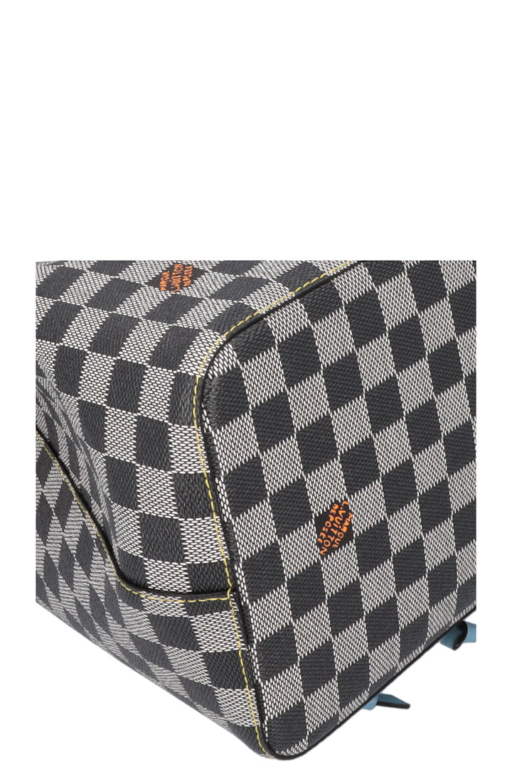 LOUIS VUITTON Neo Noe Bag Damier Black White