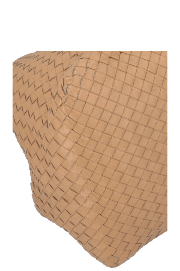 BOTTEGA VENETA Tote Bag Intrecciato Camel
